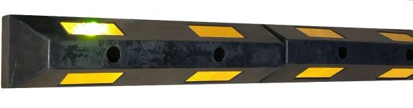 Отбойник резиновый средняя часть крепления в комплекте КВ610.С 120 мм