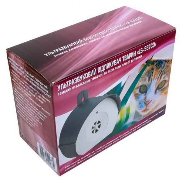 Ультразвуковой отпугиватель Leaven от собак, котов LS-937CD стационарный