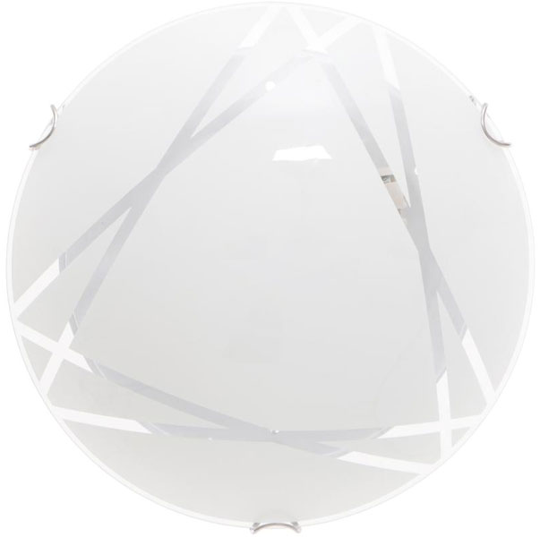 Светильник настенно-потолочный Декора НББ Геометрия 1x60 Вт E27 белый 23200-1 