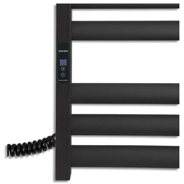 Полотенцесушитель электрический Rhein Reya S12 500 х 1000 E L PE/MAT RAL9005 280W