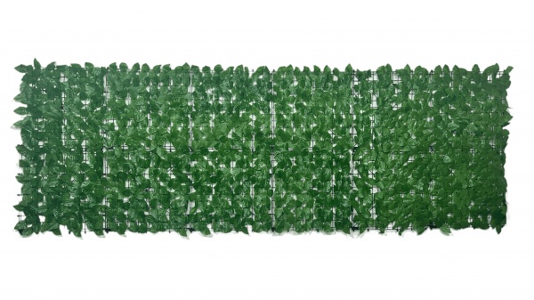 Декоративне зелене покриття Зелене Листя 300х100см