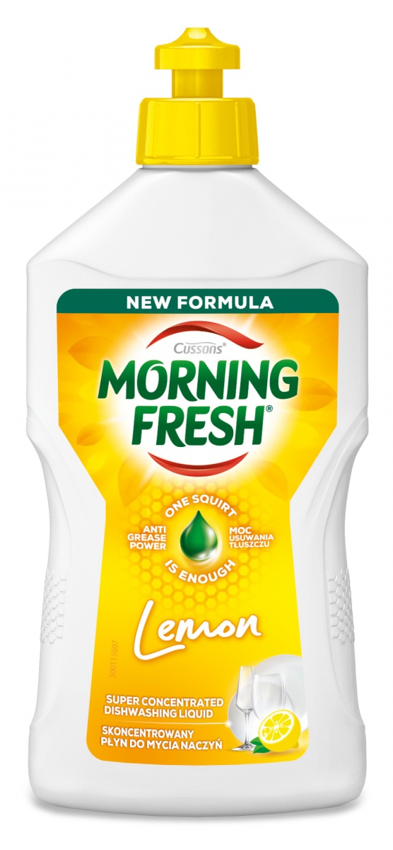 Засіб для ручного миття посуду Morning Fresh Lemon 0,4л — фото 1