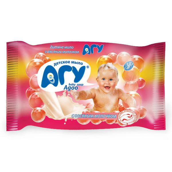 Мило дитяче Агу з вівсяним молочком 75 г