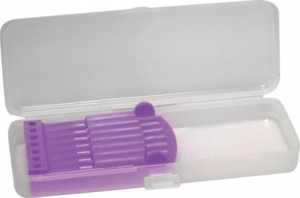 Пенал шкільний CF85579 Cool For School прозорий із бузковим