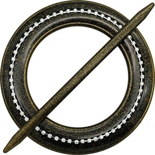 Декор Круг Элит d150 мм старое золото С004-15 MISLT