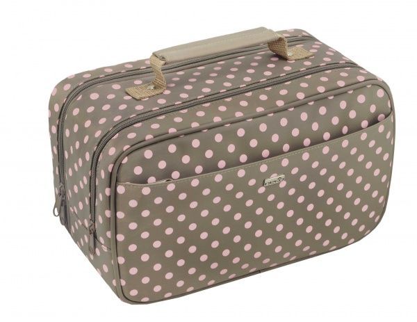 Косметичка REED Lollipop 7839 28x14x16 см коричневий із рожевим 