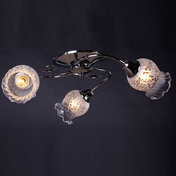 Люстра Powerlight Omega хром