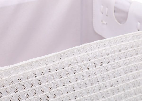 Кошик плетений Tony Bridge Basket з текстилем 35х25х16 см DSF20-2AB-4 