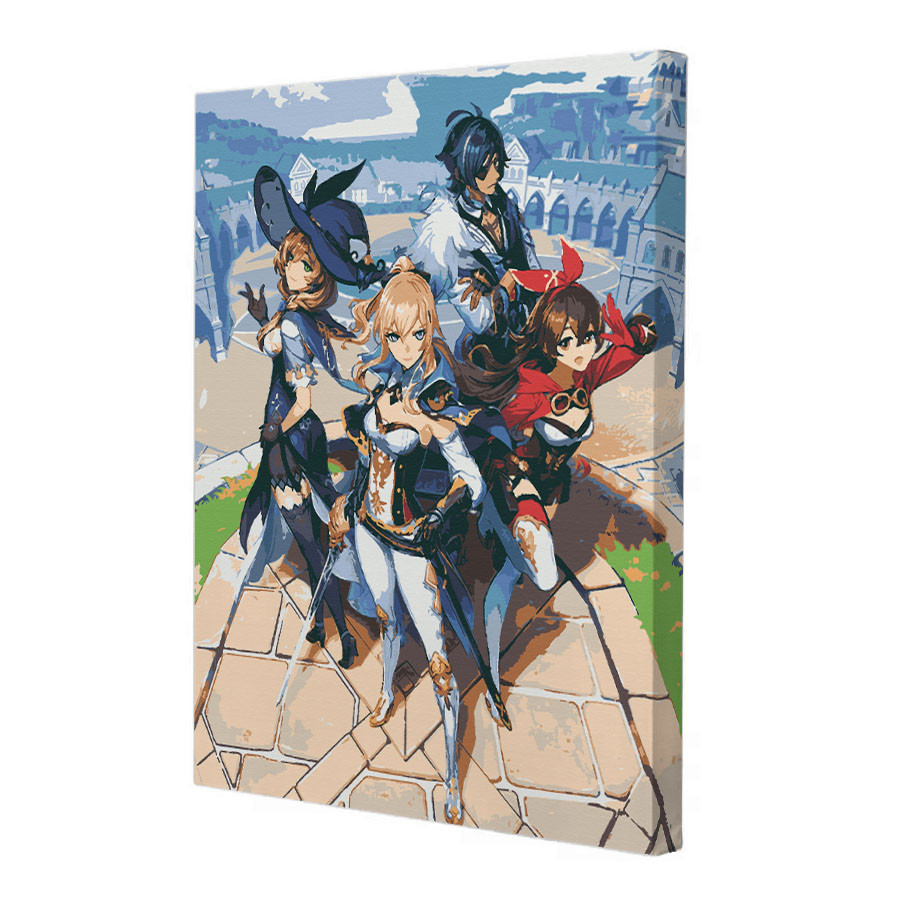 Картина по номерам Riviera Blanca Genshin RB-0726