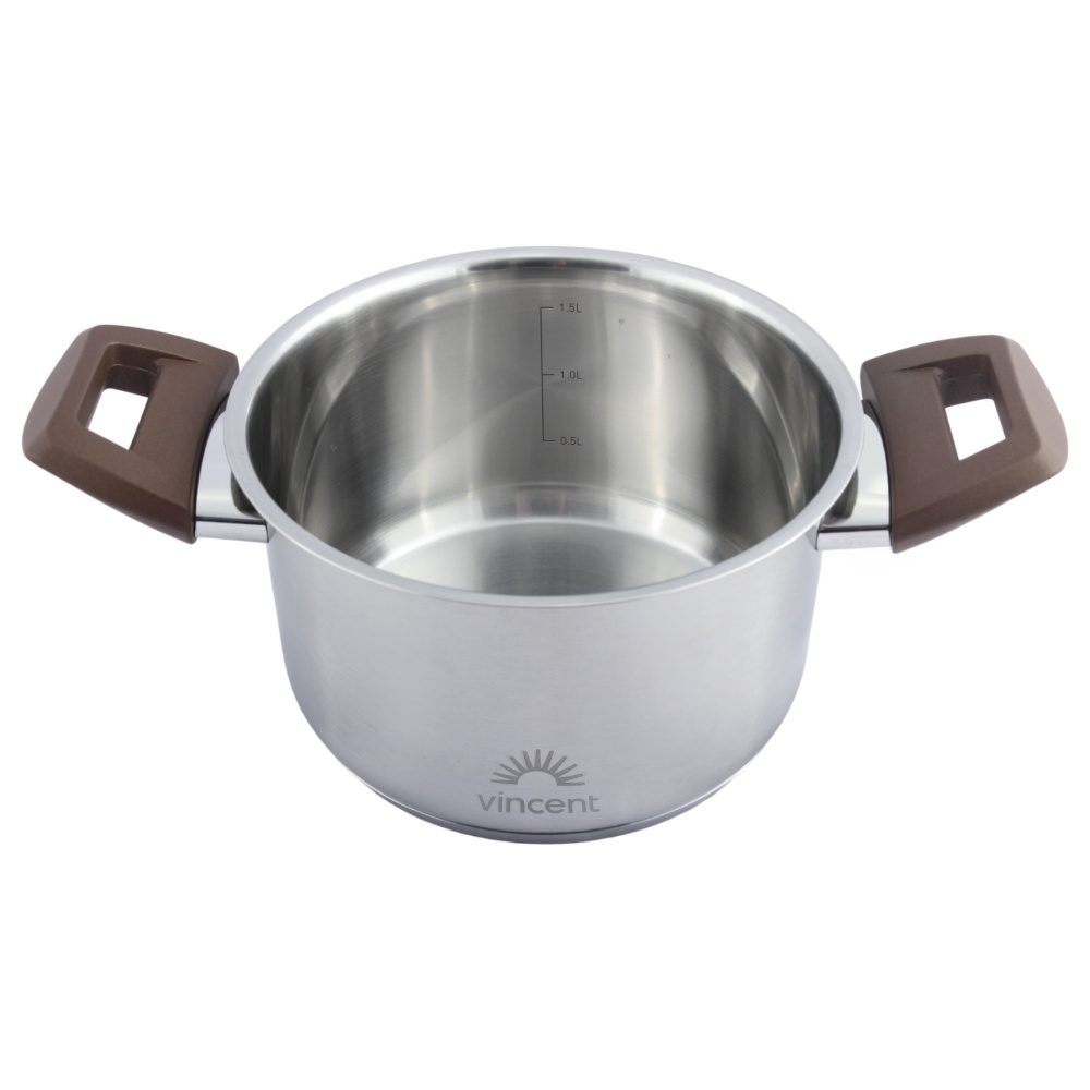 Каструля з кришкою Vincent 16 см 1,7 л VC-3186-16