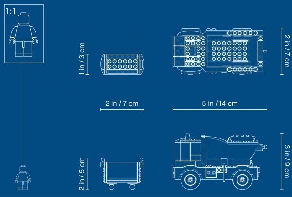 Конструктор LEGO City Мусоровоз 60220