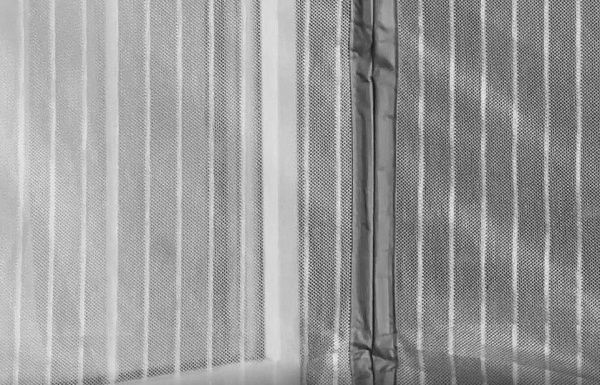 Сетка москитная на двери шторана магнитахраздвижная MVM на магнитах 720х2200 мм титан