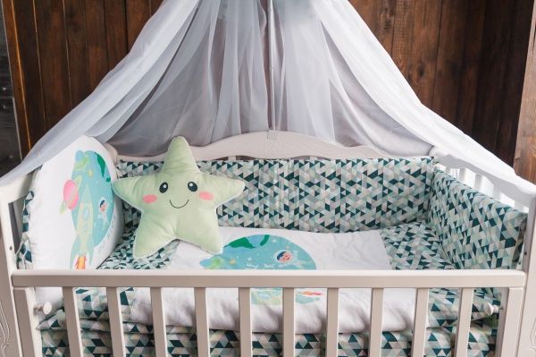 Комплект постельного белья ДС Україна от 0-3 лет БК-039 зеленый 