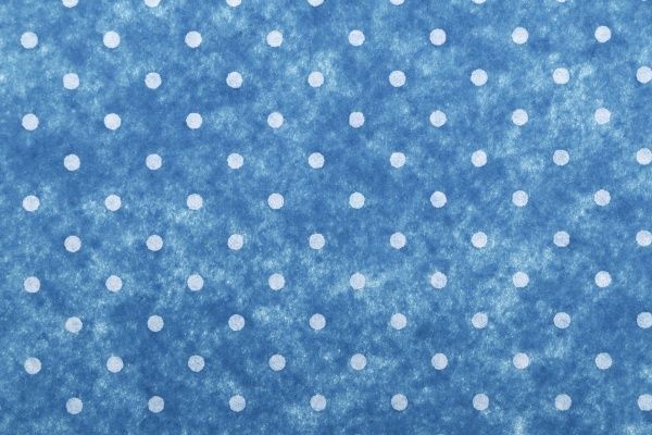 Фетр із принтом Горох морська хвиля, 165093 1 мм, 33х42,5 см