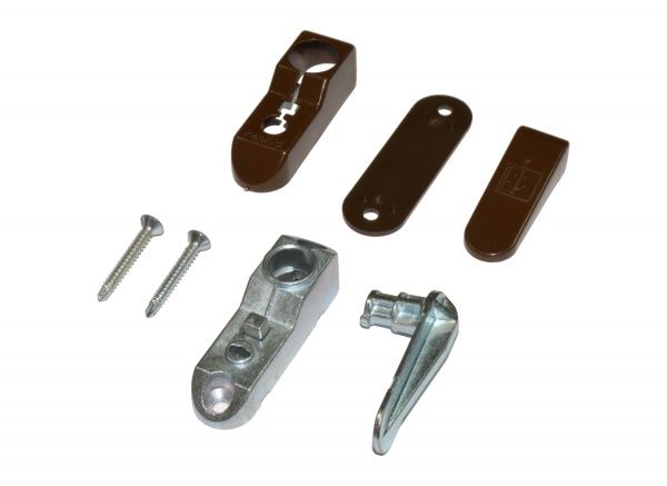 Ограничитель открывания ключом Penkid Sash Jammer коричневый