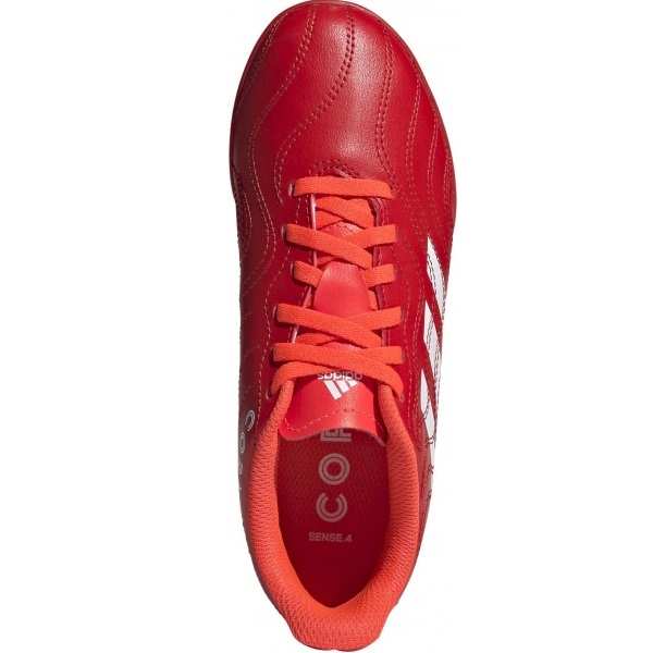 Сороконожки Adidas COPA SENSE.4 TF J FY6166 р.US 4 красный