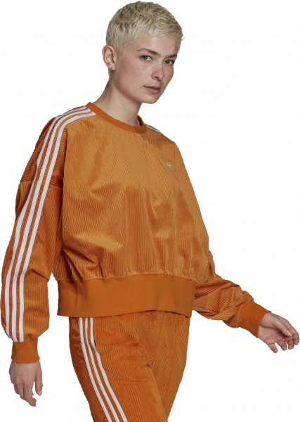 Світшот Adidas SWEATSHIRT H37847 р. 34 помаранчевий