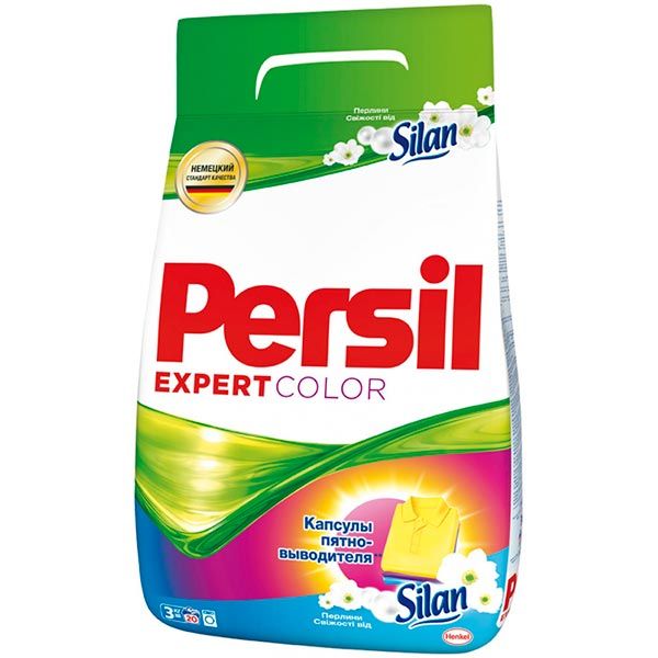Стиральный порошок для машинной и ручной стирки Persil Color свежесть от Silan 3 кг