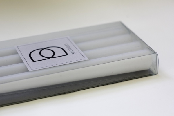 Набір свічок coconuts flakes 45 см 4 шт.