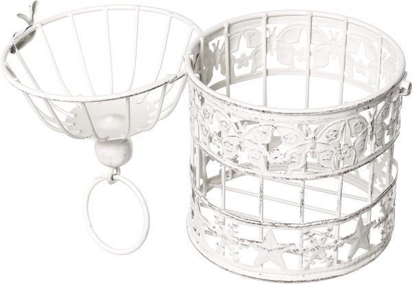 Клетка декоративная Бабочка 12х19 см 