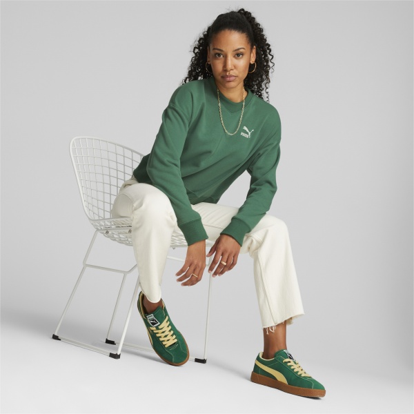 Світшот Puma CLASSICS CREW TR 53806037 р. M зелений