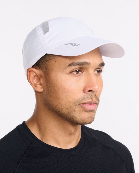 Кепка 2XU Run Cap UQ5685f_WHT/WHT OS білий
