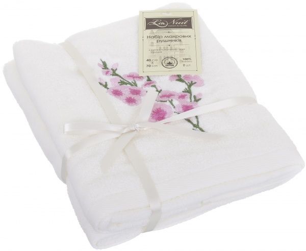 Набір рушників Sakura 40x70 см молочний La Nuit 