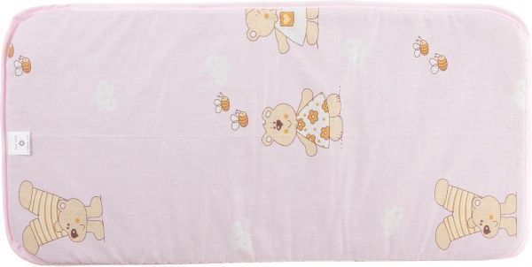 Матрас Руно в детскую коляску 40х80 (кокос, лен, шерсть)