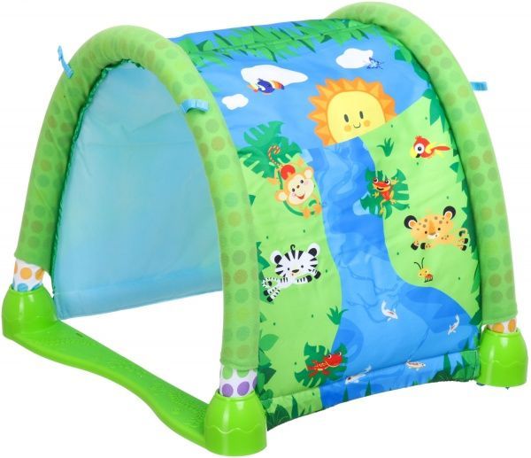 Развивающий коврик Shantou 2в1 с дугами зеленый 103х60х43 см I1368628