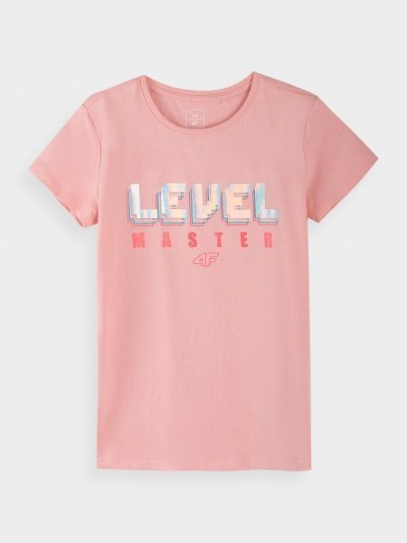 Футболка 4F J4Z20-JTSD205A-56S р.140 розовый