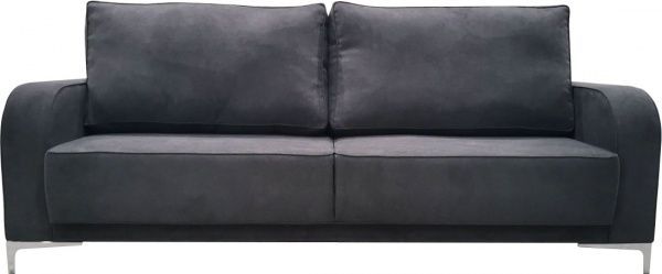 Диван прямой Париж темно-серый 2520x1080x870 мм