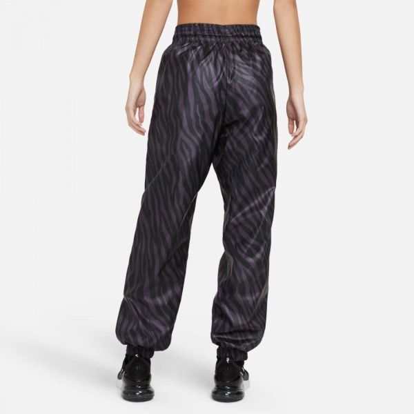 Штани Nike W NSW ICN CLSH PANT WVN AOP HR DC5292-573 р. L чорний