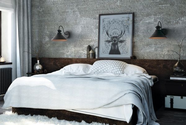 Бра Vesta Light 1x40 Вт E14 черный LOFT 17371 чорний