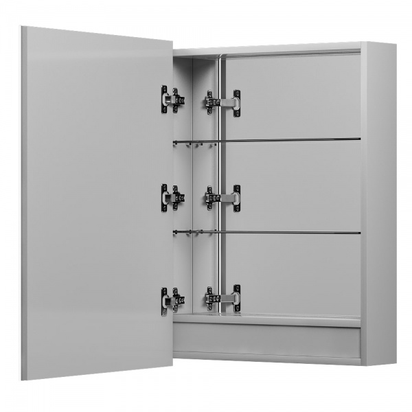 Зеркальный шкаф Aquarius Савойя с LED-подсветкой 60 белый 