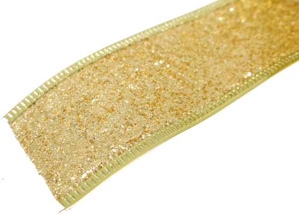 Лента декоративная с блестками 38х2700 мм ANM800700 