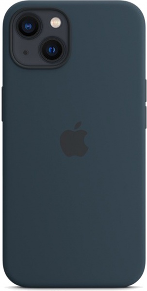 Чохол-накладка Apple Silicone Case with MagSafe для Apple iPhone 13 abyss blue (MM293ZE/A)
