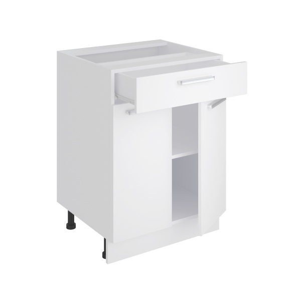 Тумба нижня Аліна Н 60/85 білий/білий Сокме