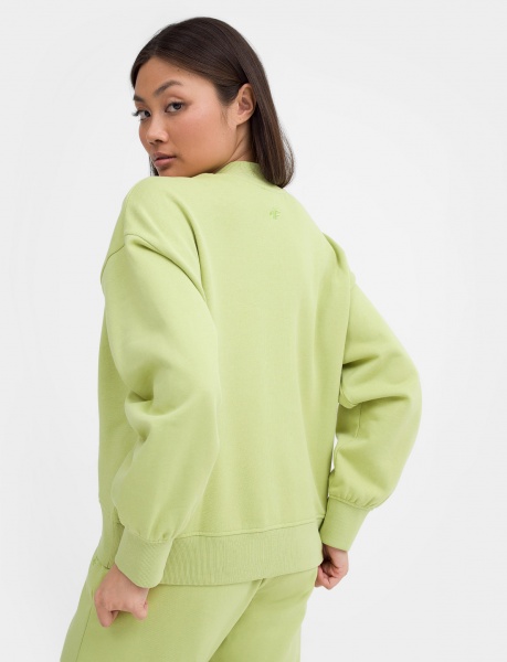 Свитшот 4F SWEATSHIRT 4FSS23TSWSF598-42S р. M зеленый