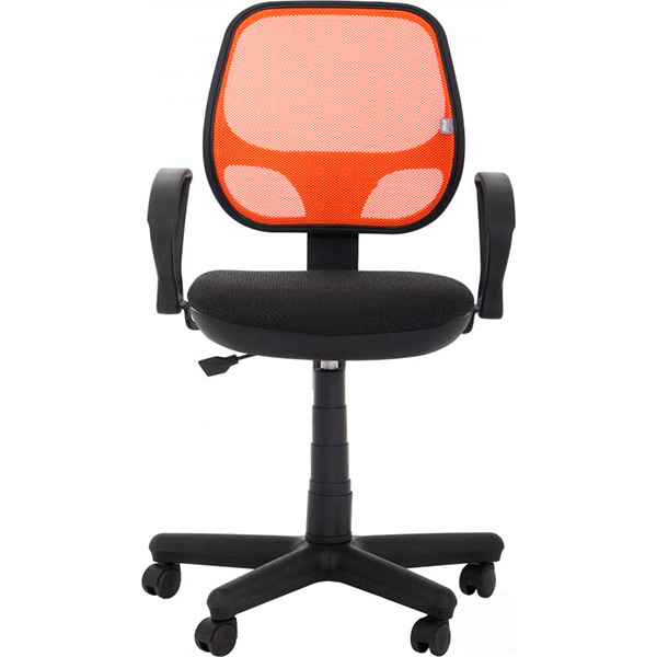 Кресло AMF Art Metal Furniture Чат черно-оранжевый 