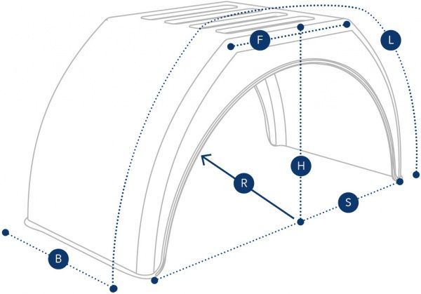 Крыло от грязи Domar для грузовых полуприцепов DK3115