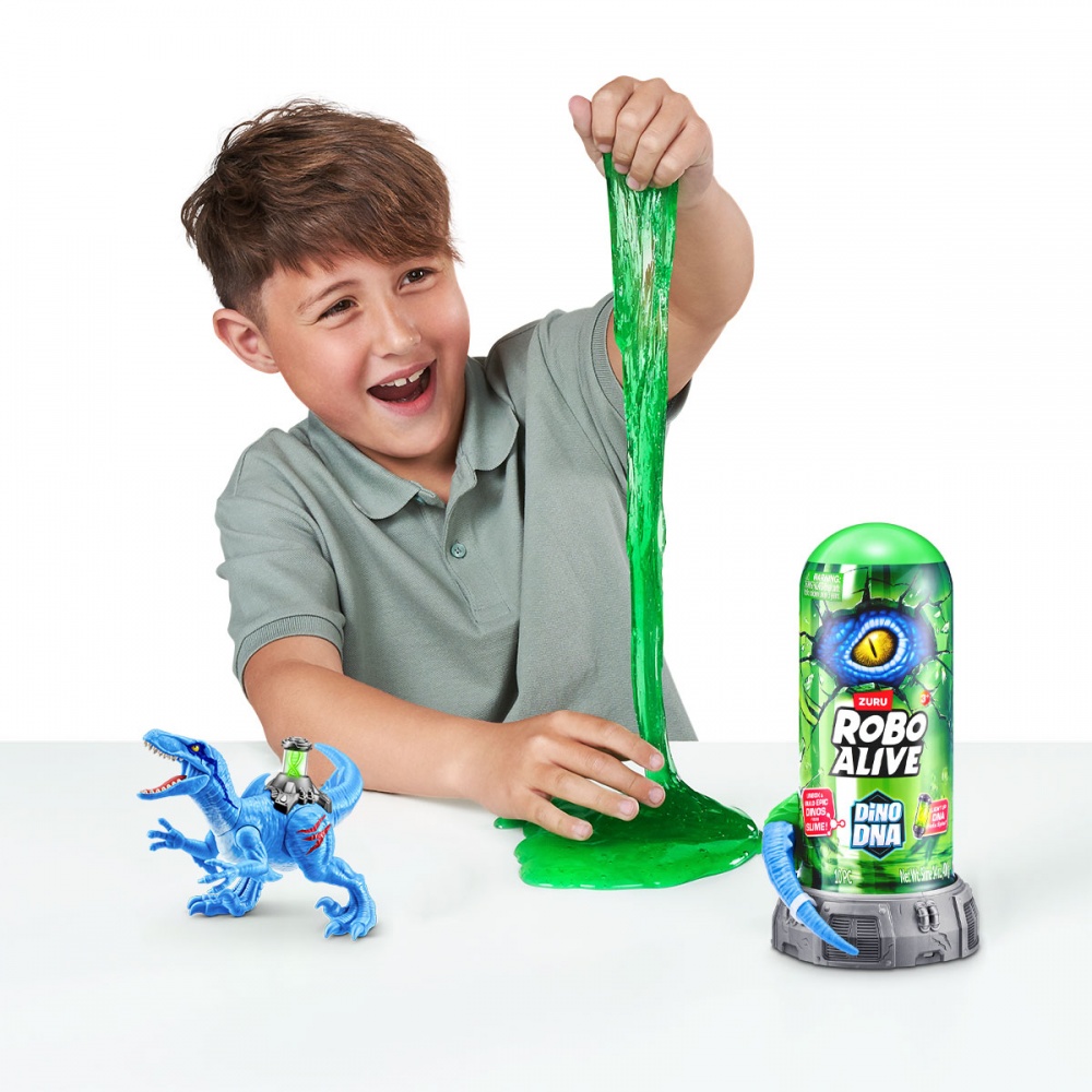 Игровой набор Pets & Robo Alive интерактивный - ДНК Велоцизавра разноцветный 71139B