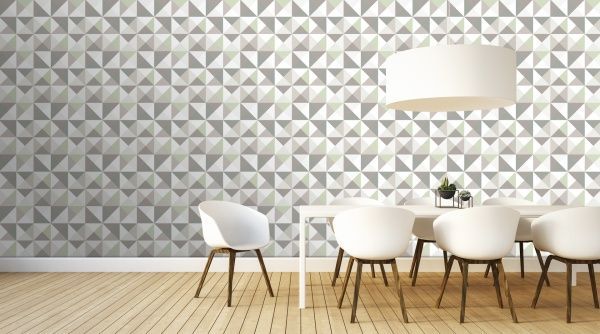 Шпалери Triangles Green-1 EP1017 