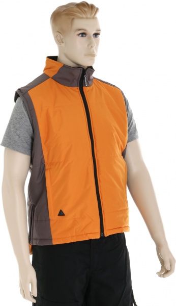 Жилет робочий Delta plus Fidji   р. S FIDJIORPT помаранчевий із сірим