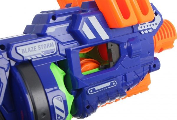 Игрушечное оружие Blaze Storm бластер с электроприводом + 12 пуль ZC7087