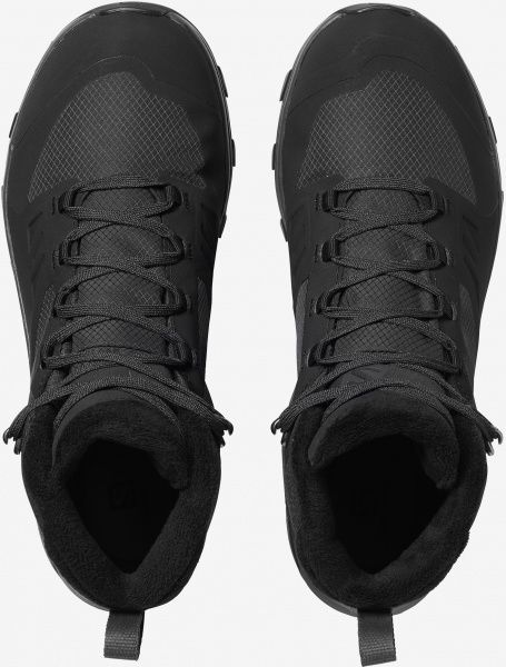 Ботинки Salomon OUTsnap CSWP W Black/Ebony/Black L41110100 р. UK 5,5 черный