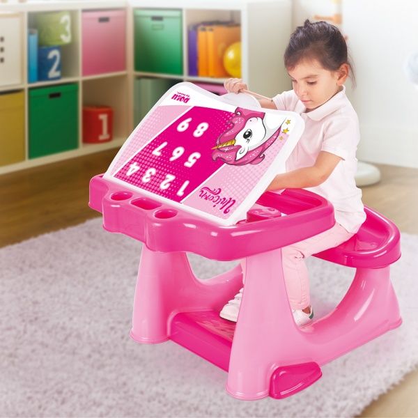 Детская парта Dolu UNIKORN с боксом 2560