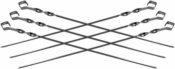 Набор шампуров Time Eco  6 шт 60 см JR003