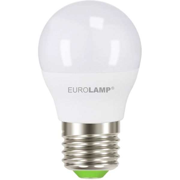 Лампа світлодіодна Eurolamp 3 шт./уп. MLP-LED-G45-07274(3) 7 Вт G45 матова E27 220 В 4000 К 