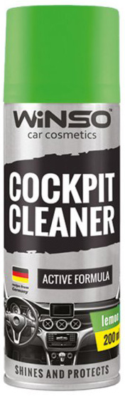 Полироль для приборной панели Cockpit Cleaner WINSO лимон 200 мл