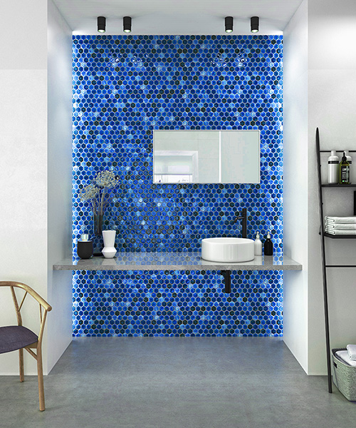 Плитка Intermatex MYKONOS BLUE 31,2х27 см 